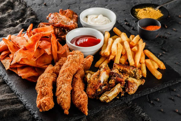 Fatty fried food