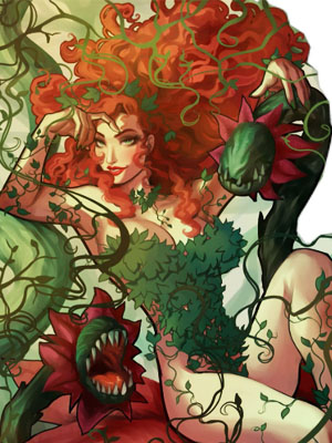 Poison ivy Dr. Pamela Isley eco-terrorist