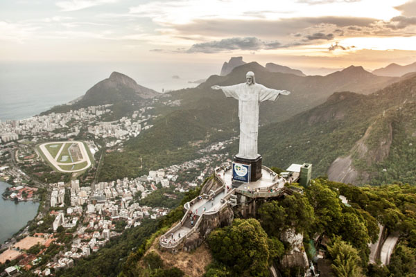The statue of Christ the Redeemer