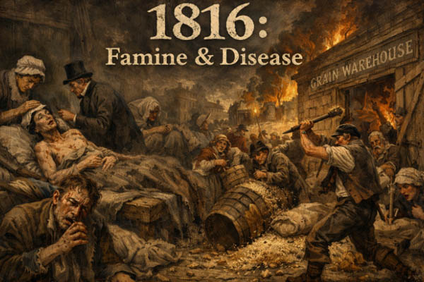 Typhus, fevers, infections, hungry despair